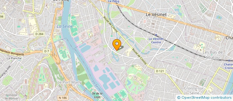 localisation de l'entreprise POINT LOMA  LE VESINET