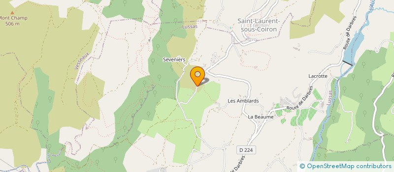 localisation de l'entreprise POINT MEDIATION à LUSSAS