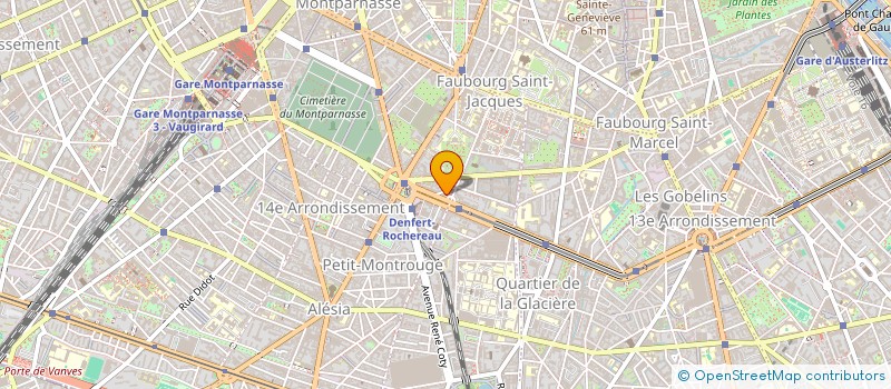 localisation de l'entreprise POINT MICRO  PARIS