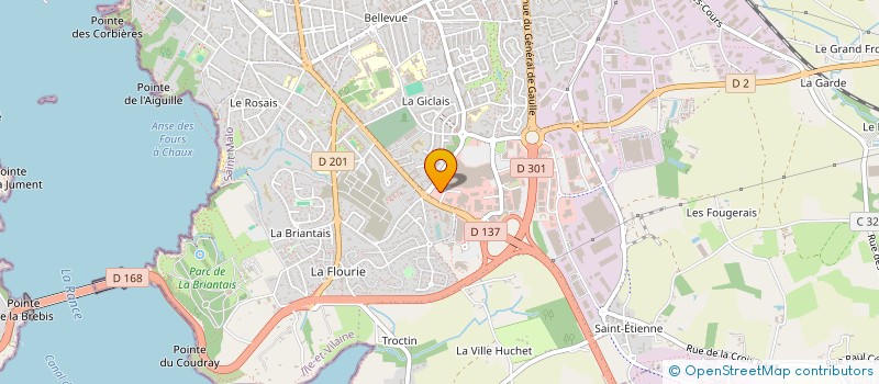 localisation de l'entreprise POINT NET à SAINT-MALO