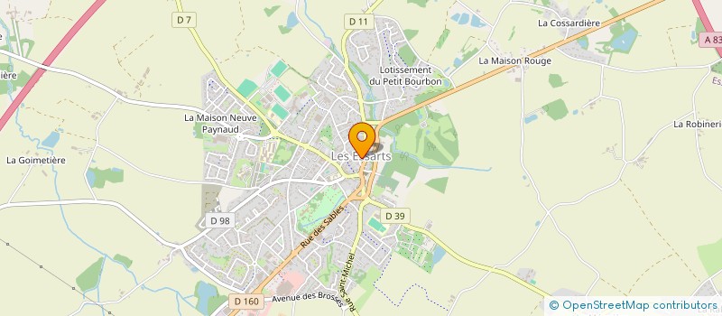 localisation de l'entreprise POINT NOMME à ESSARTS-EN-BOCAGE