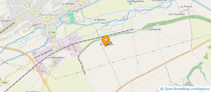 localisation de l'entreprise POINT OLIVIER  SAINT-BARTHELEMY