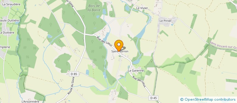 localisation de l'entreprise POINT ORG INVESTIGATION  SAINT-VINCENT-SUR-GRAON