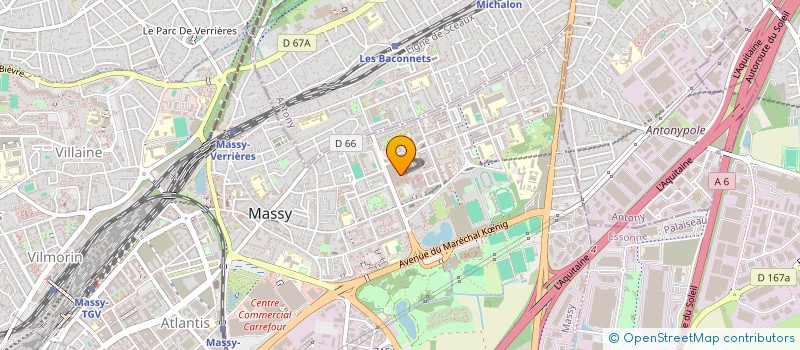 localisation de l'entreprise POINT PHONE  MASSY