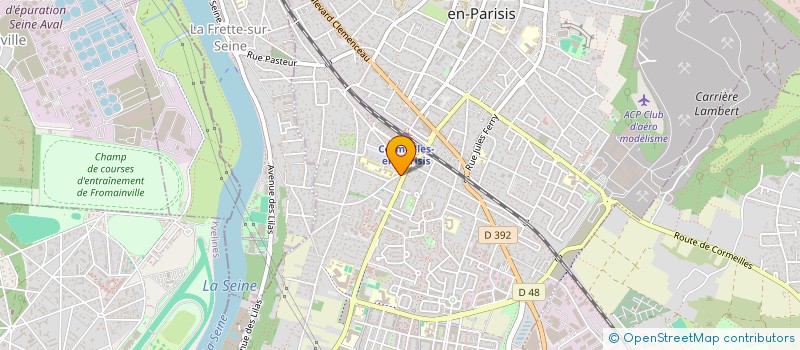 localisation de l'entreprise POINT PIZZA  CORMEILLES-EN-PARISIS