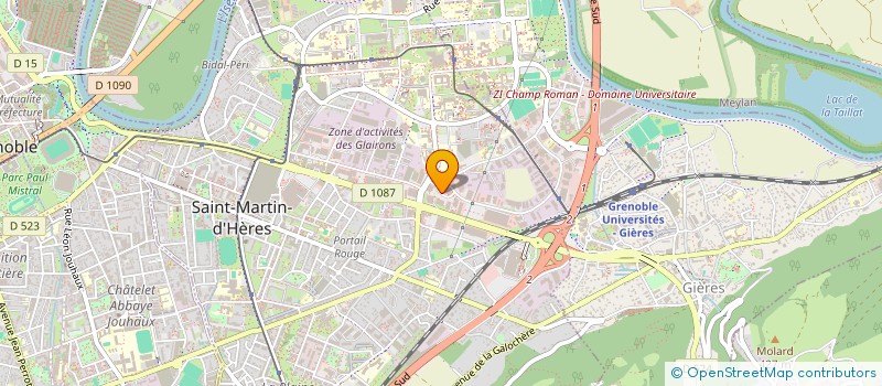 localisation de l'entreprise POINT REYES à SAINT-MARTIN-D'HERES