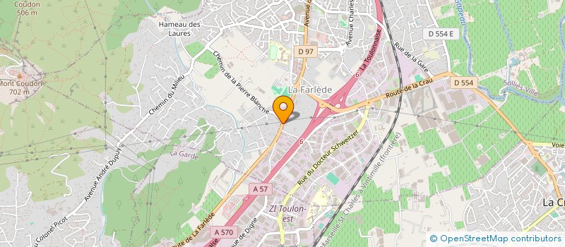 localisation de l'entreprise POINT SERVICE MULTIPLE  SOLLIES-PONT