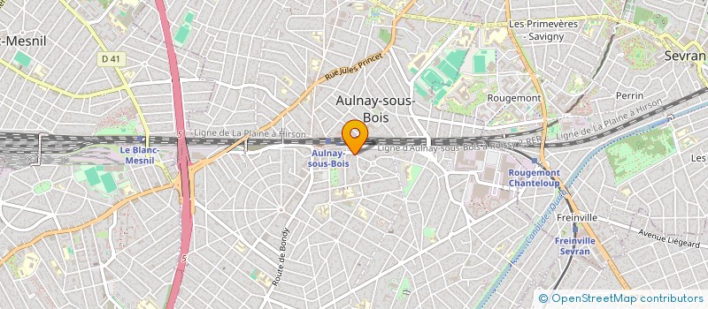 localisation de l'entreprise POINT SERVICES à AULNAY-SOUS-BOIS