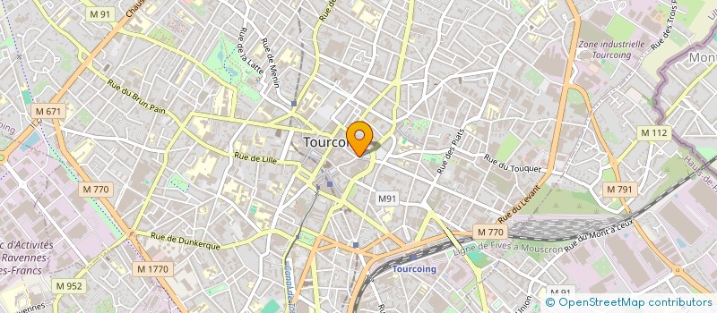 localisation de l'entreprise POINT SERVICES à TOURCOING