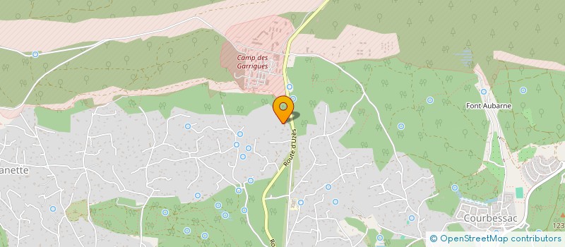 localisation de l'entreprise POINT SHOW  NIMES