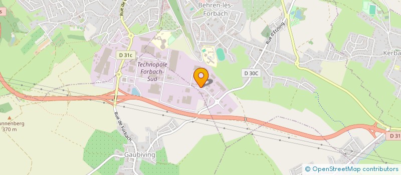 localisation de l'entreprise POINT SOFT  BEHREN-LES-FORBACH