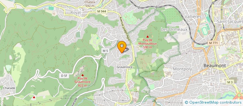 localisation de l'entreprise POINT STILL  CEYRAT