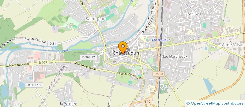 localisation de l'entreprise POINT VIRGULE à CHATEAUDUN