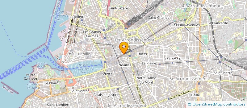 localisation de l'entreprise POINT VIRGULE FORMATION à MARSEILLE