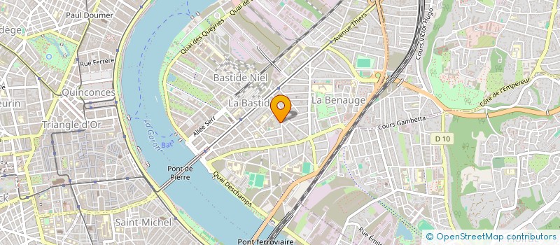 localisation de l'entreprise POINT WOK  BORDEAUX