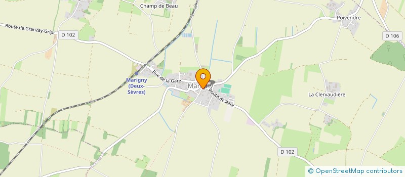 localisation de l'entreprise POINT XM  MARIGNY