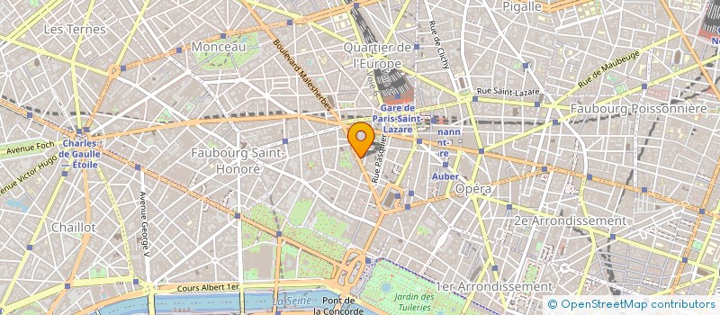 localisation de l'entreprise POINT72 FRANCE à PARIS