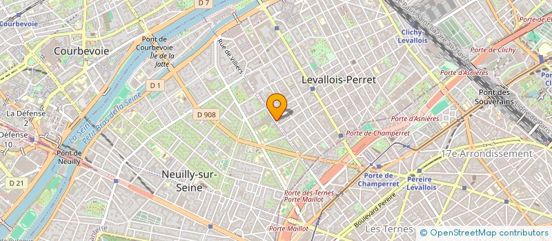 localisation de l'entreprise POINTAIRE à LEVALLOIS-PERRET