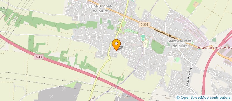 localisation de l'entreprise POINTARD PRODUCTIONS  SAINT-BONNET-DE-MURE