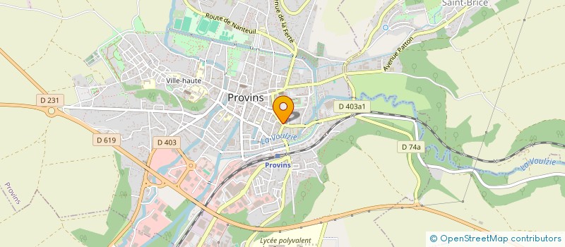 localisation de l'entreprise POINTBAT à PROVINS