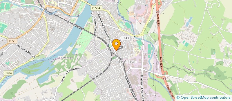 localisation de l'entreprise POINTE-CALUMET  LE COTEAU