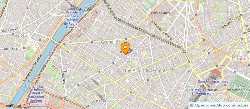 localisation de l'entreprise POINTE CARREE  PARIS