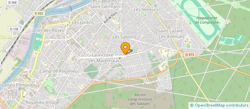 localisation de l'entreprise POINTEAU à COMPIEGNE
