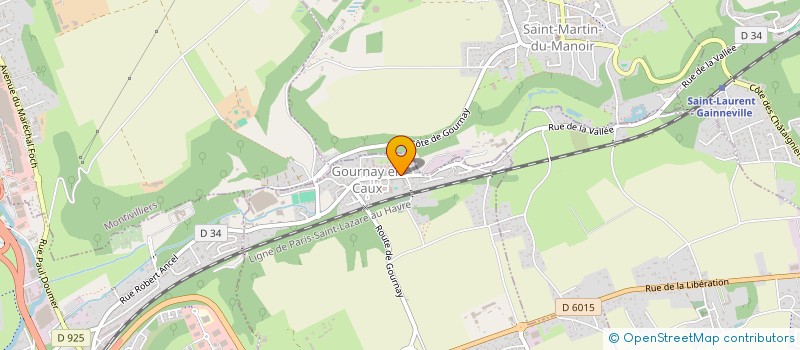localisation de l'entreprise POINTEL à GONFREVILLE-L'ORCHER