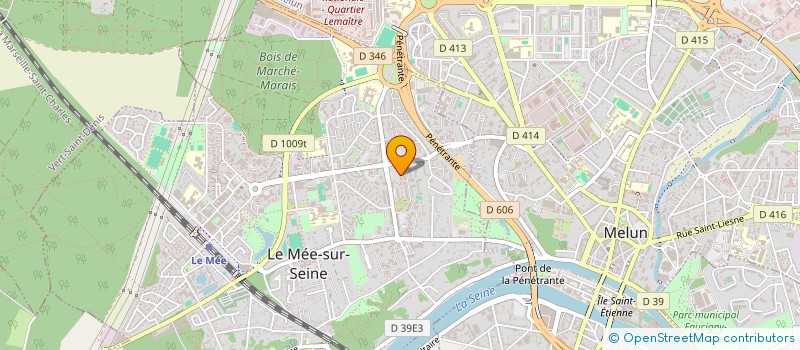 localisation de l'entreprise POINTER S à LE MEE-SUR-SEINE