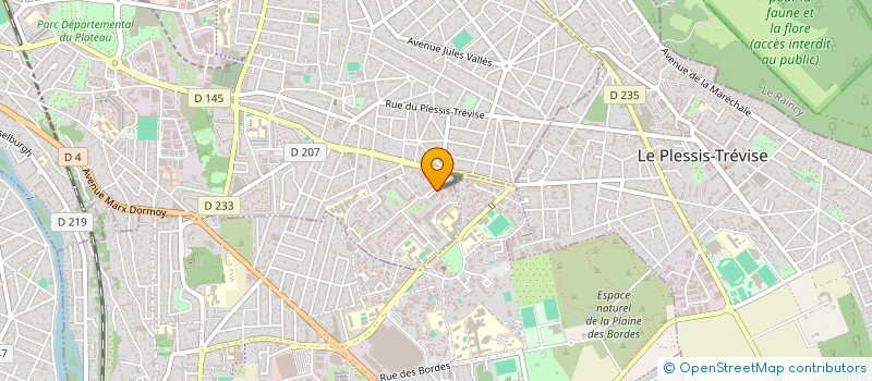 localisation de l'entreprise POINTLOC à CHAMPIGNY-SUR-MARNE