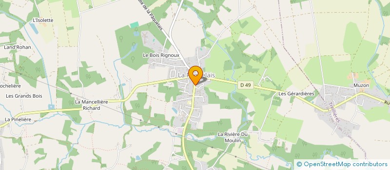 localisation de l'entreprise POINTNET à VIGNEUX-DE-BRETAGNE