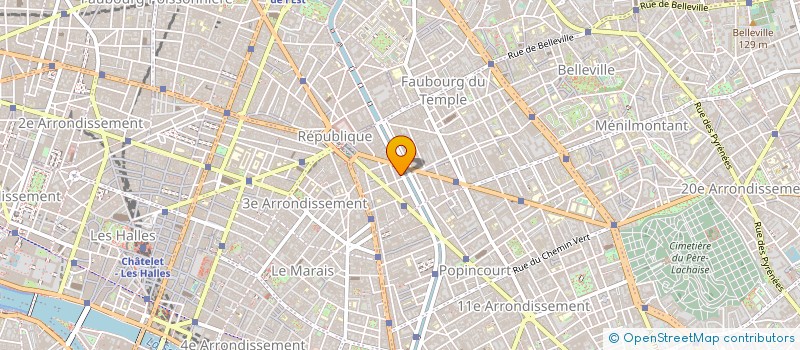 localisation de l'entreprise POINTPIECES à PARIS