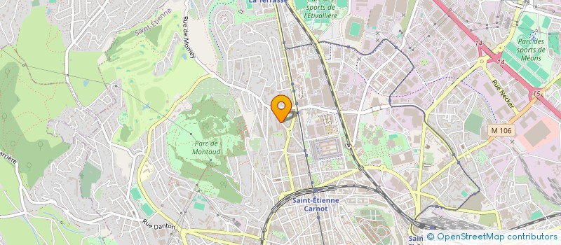 localisation de l'entreprise POINTPROTECTION à SAINT-ETIENNE
