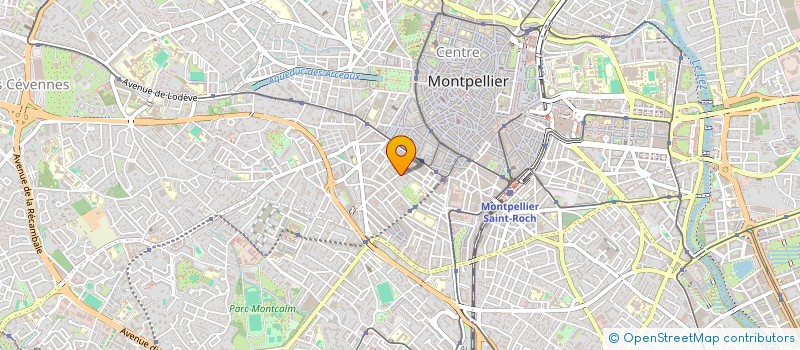localisation de l'entreprise POINTS COMMUNS  MONTPELLIER