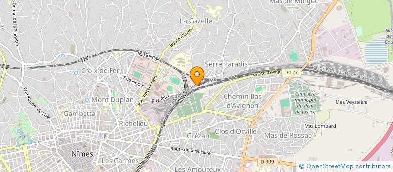 localisation de l'entreprise POINTS D EXCLAMATIONS à NIMES