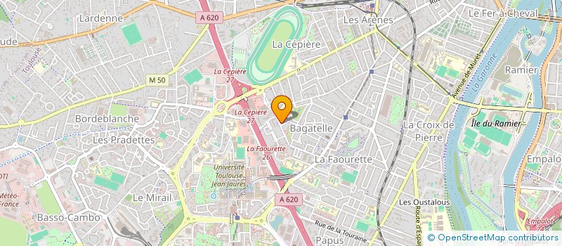localisation de l'entreprise POINTS ELEC à TOULOUSE