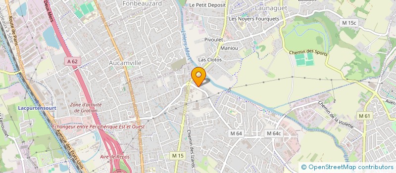 localisation de l'entreprise POINTS ROSES à LAUNAGUET