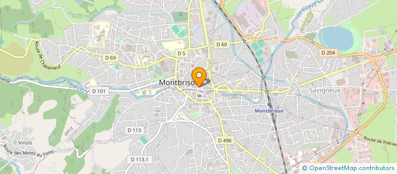 localisation de l'entreprise POINTURE à MONTBRISON