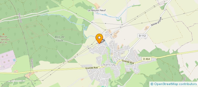 localisation de l'entreprise POINTURIER  NANCRAY