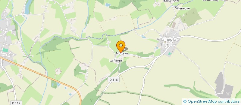 localisation de l'entreprise POINTVIRGULE  VILLAINES-LA-CARELLE