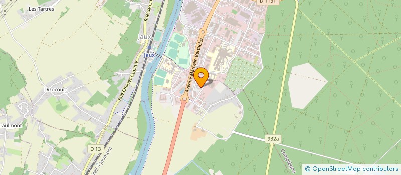 localisation de l'entreprise POINTVIRGULE.NET  COMPIEGNE