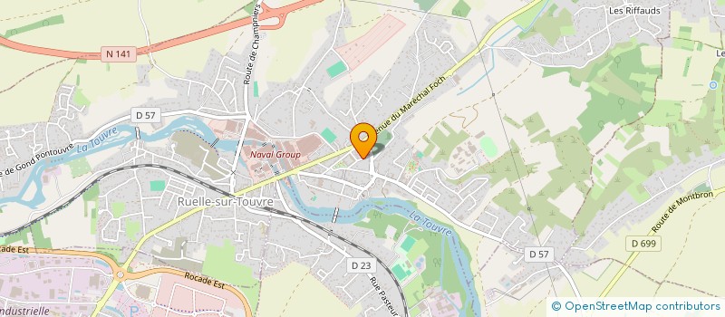 localisation de l'entreprise POIPLUM à RUELLE-SUR-TOUVRE