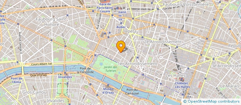 localisation de l'entreprise POIRAY INTERNATIONAL à PARIS