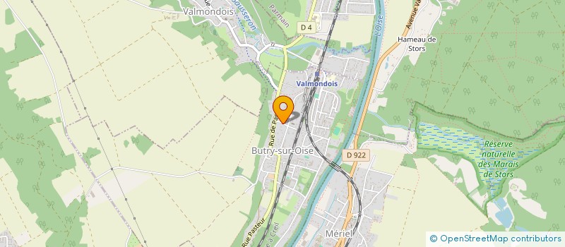 localisation de l'entreprise POIRE ET BASILIC  BUTRY-SUR-OISE