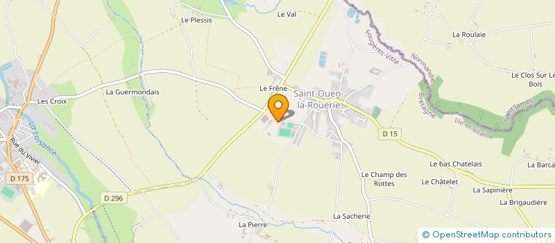 localisation de l'entreprise POIRIER ARNAUD  VAL-COUESNON