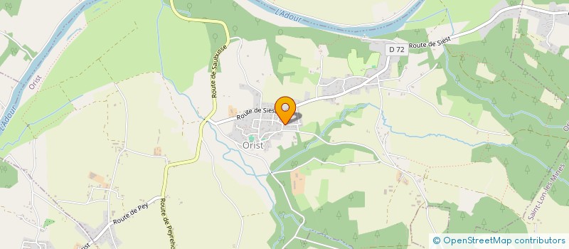 localisation de l'entreprise POIRIER DUCASSE  ORIST