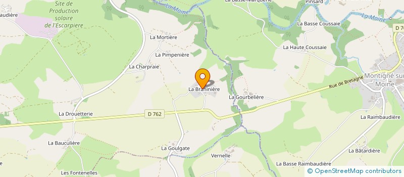 localisation de l'entreprise POIRIER ERIC à GETIGNE