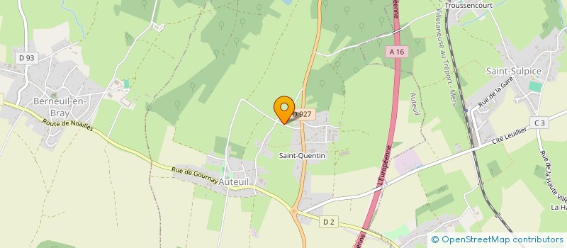 localisation de l'entreprise POIRIER PERE ET FILS  AUTEUIL