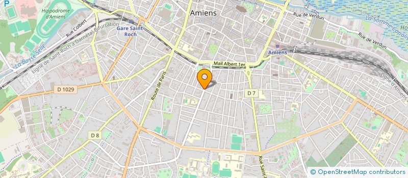 localisation de l'entreprise POIROT DOMINIQUE à AMIENS
