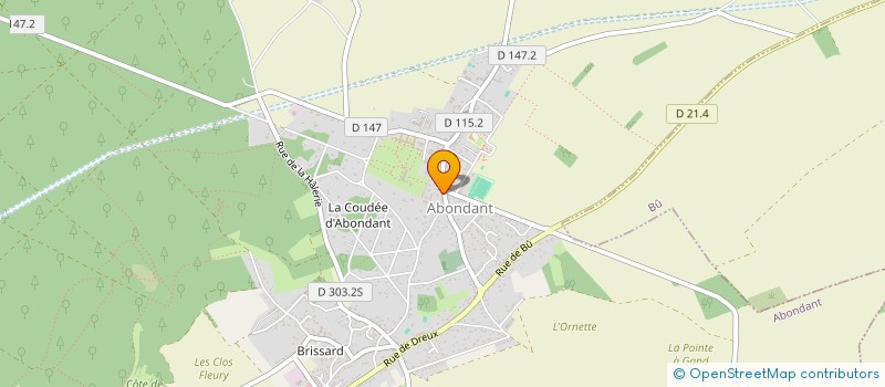localisation de l'entreprise POISSON D AVRIL à ABONDANT
